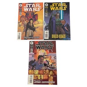 STAR WARS Dark Horse Comics Lot of 3 Issue 1, 4 Tales 5 Collection Adventure